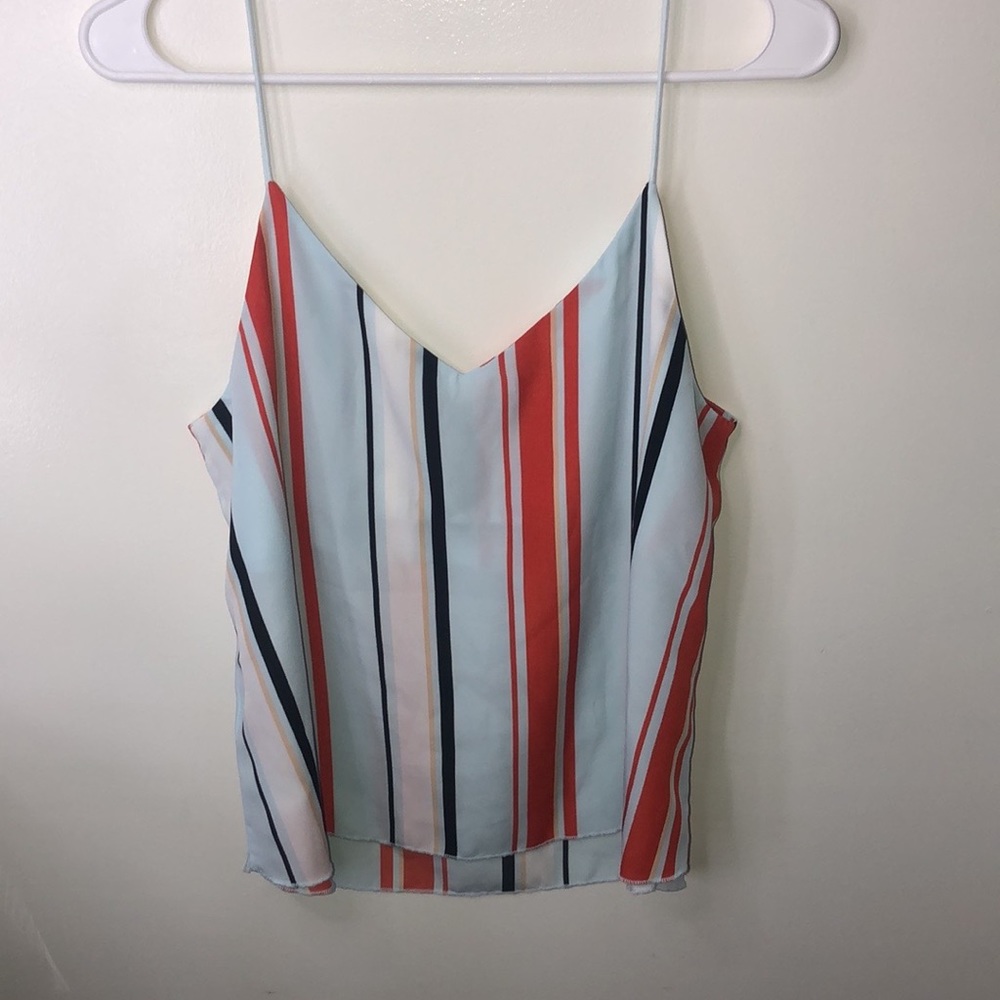 ♡︎ Forever 21 ♡︎ Colorful Striped Flowy Tank Top